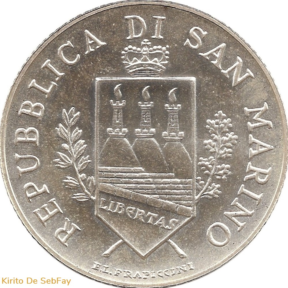monnaies saint marin 5 euros 2004 centenario delle celebrazioni in onore di bartolomeo borghesi