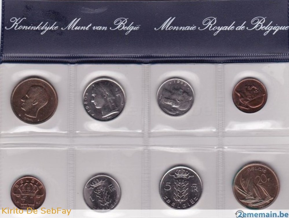 monnaies monde belgique monnaie royale de belgique 1979 fr fl
