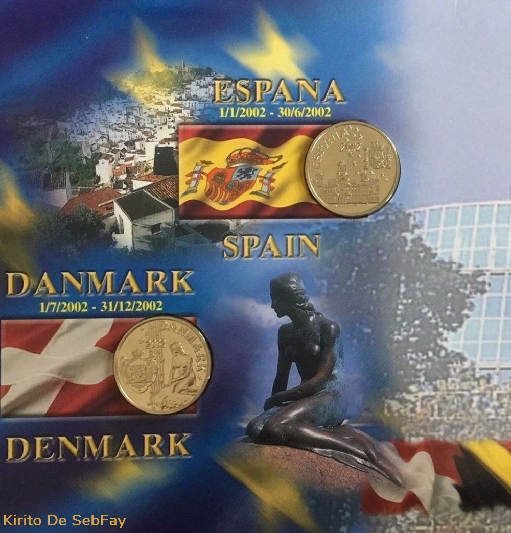 monnaies euros a euro presidency set 2002