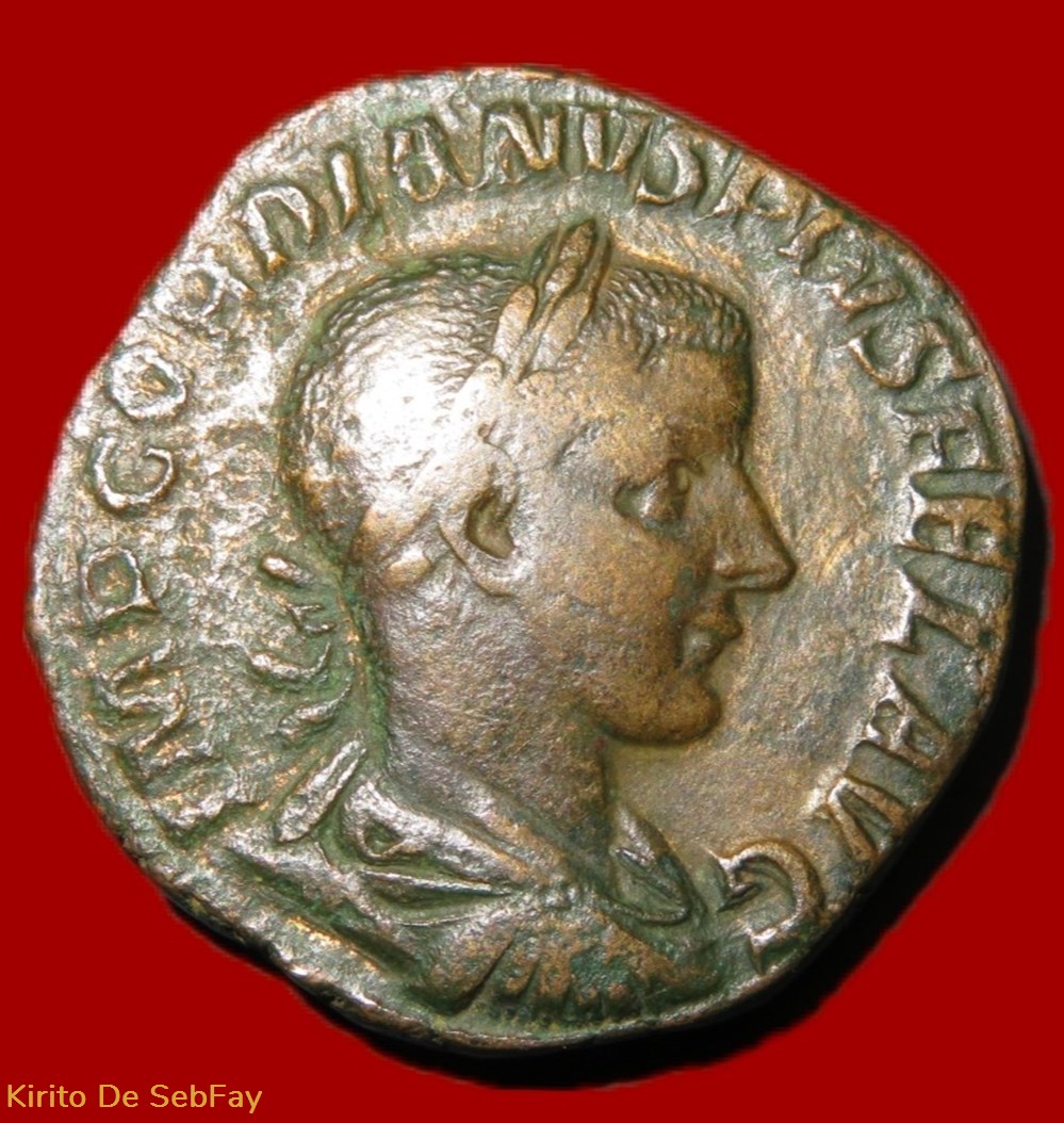 monnaies antiques romaines republicaines imperiales gordien iii pontifex maximus