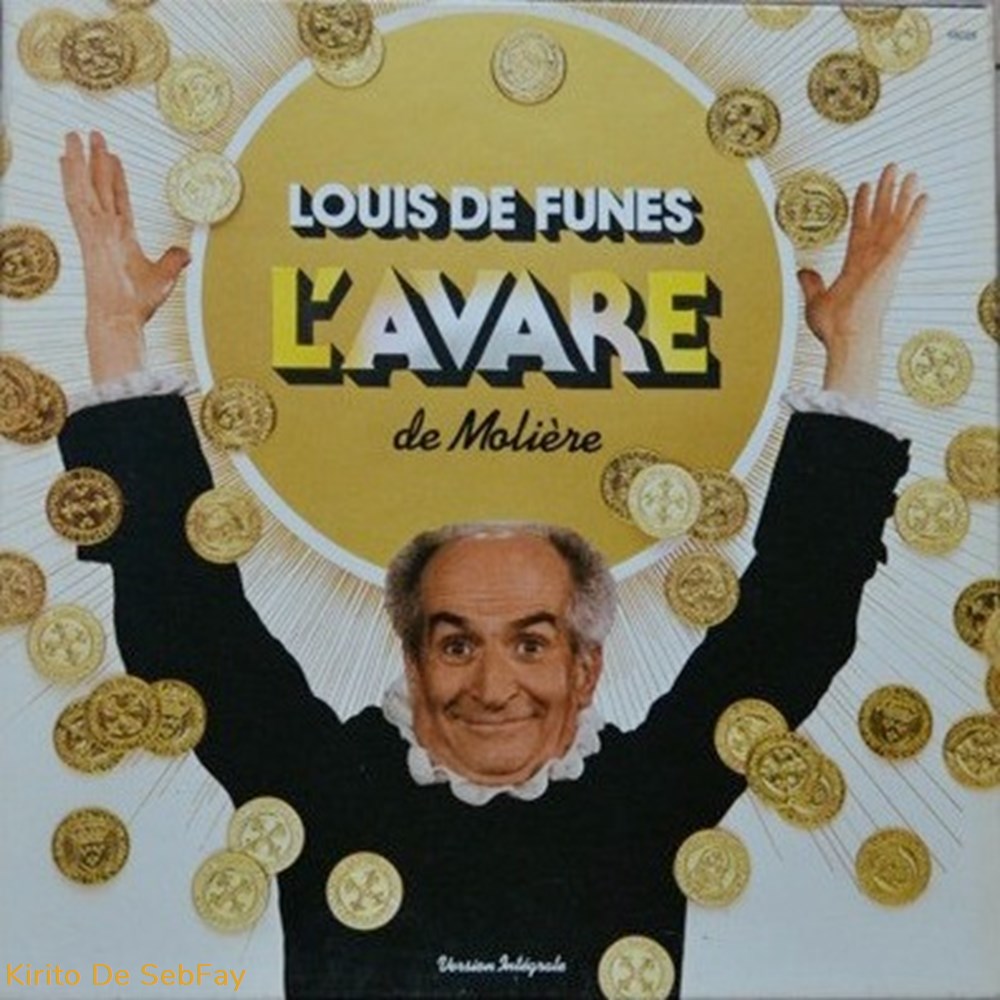 33T - Louis De Funès - L'Avare De Molière musique instruments disques vinyles 33t louis de funes avare de moliere