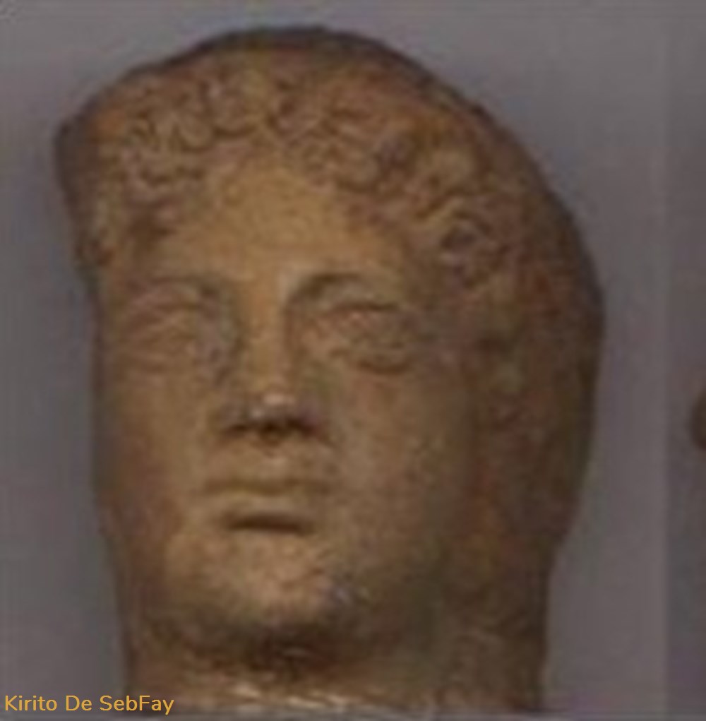 art antiquites tete de statue phenicienne