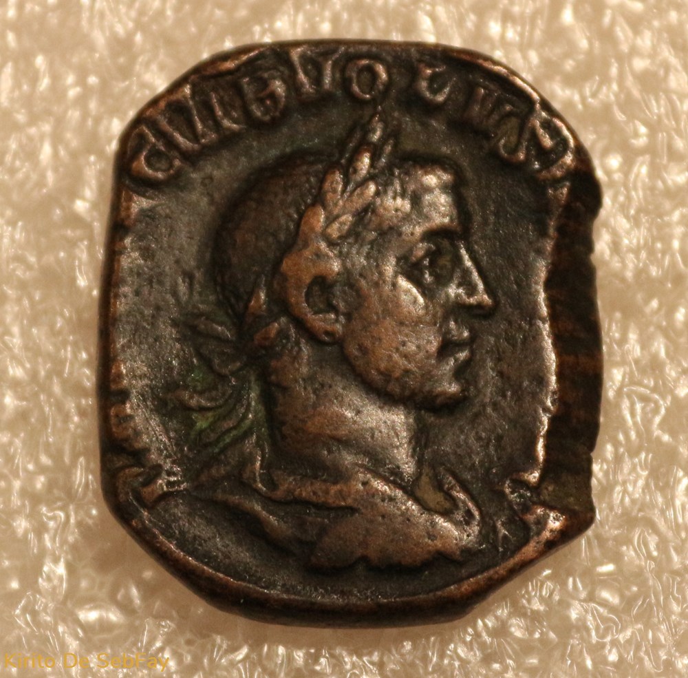 monnaies antiques romaines republicaines imperiales volusien concordia