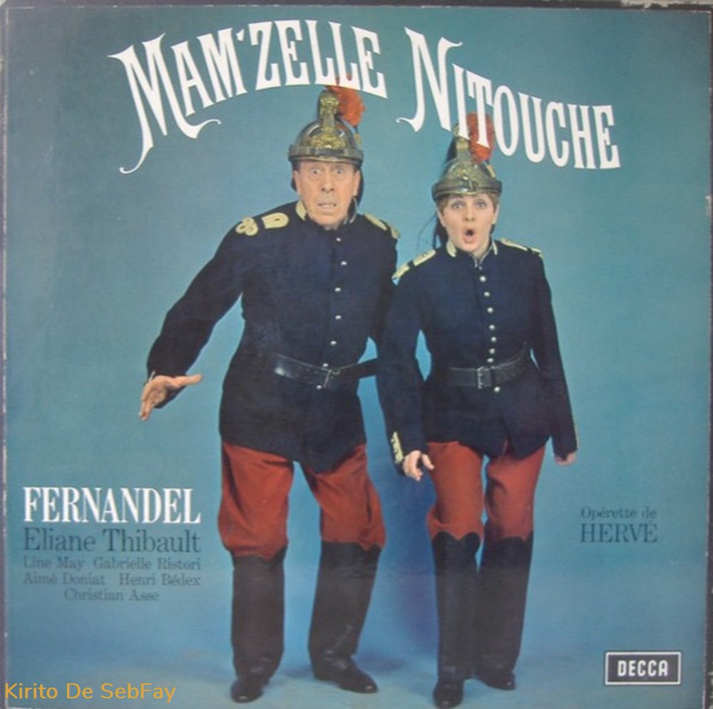 33T - Fernandel - Mam'zelle Nitouche musique instruments disques vinyles 33t fernandel mam zelle nitouche