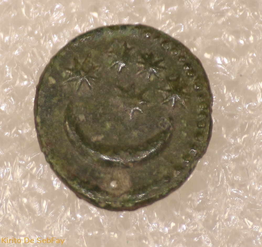 TESSERE AU CRAISSANT DE LUNE monnaies antiques romaines imperiales et republicaines tessere au craissant de lune