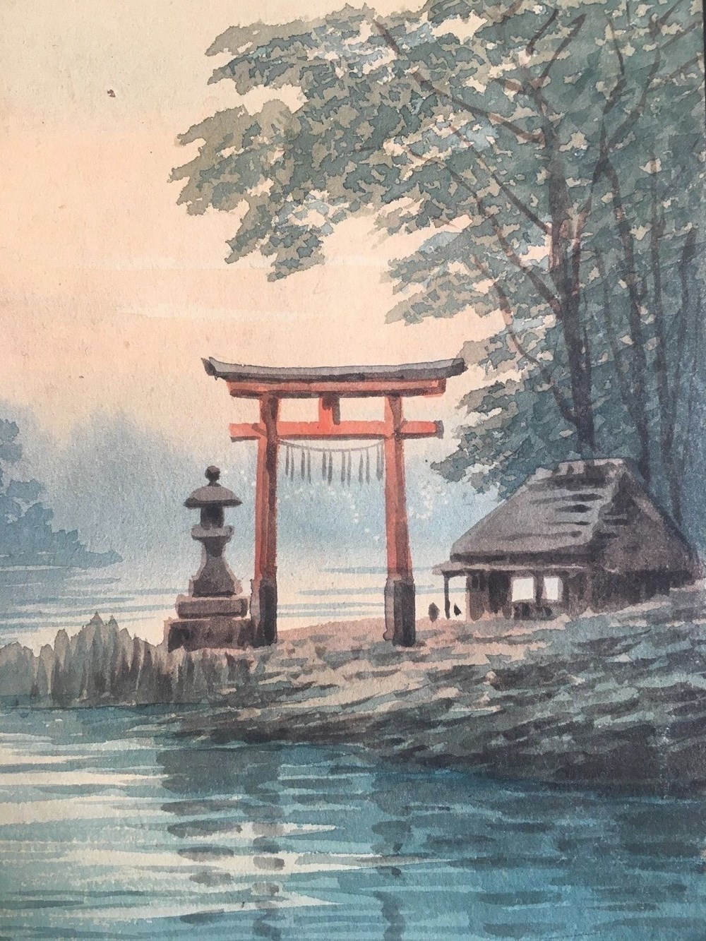 art antiquites peintures dessins aquarelle bunya 1880 1906
