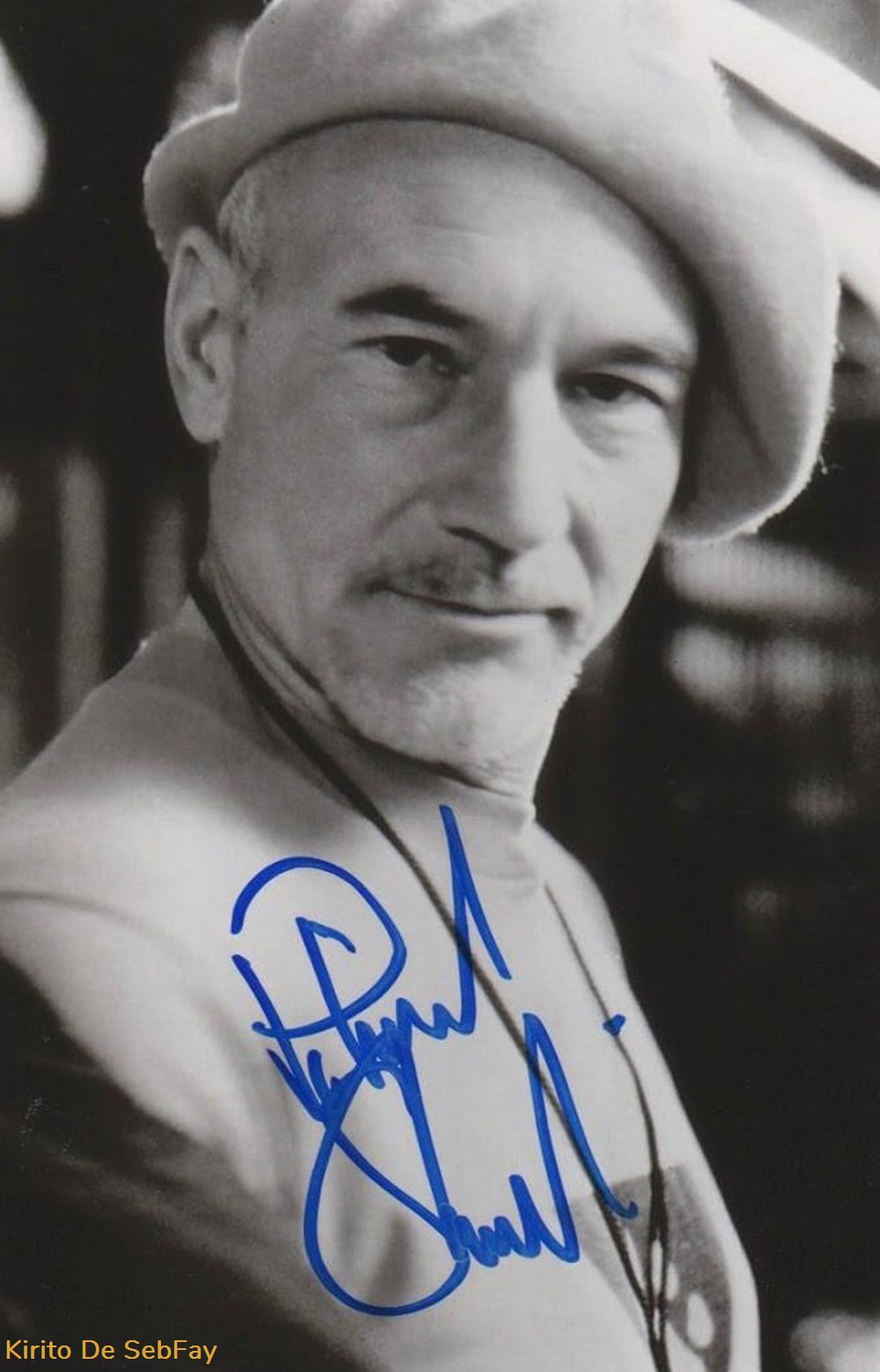 cinema series autographes autographe de patrick stewart