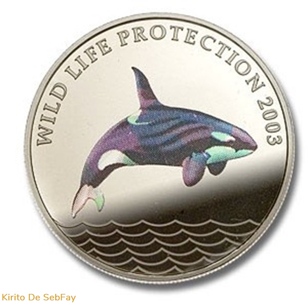 RDC - Wilde Life Protection - 2003 - 5 Fr monnaies monde congo rdc wilde life protection 2003 5 fr