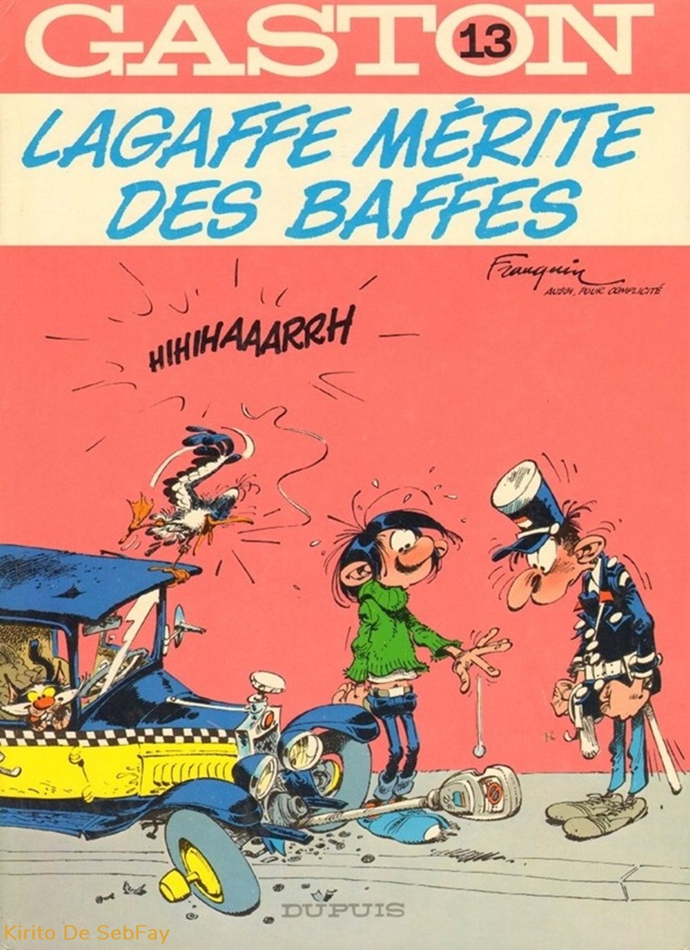 BD - Gaston - Lagaffe mérite des baffes - n°13 livres revues bd gaston lagaffe merite des baffes n 13