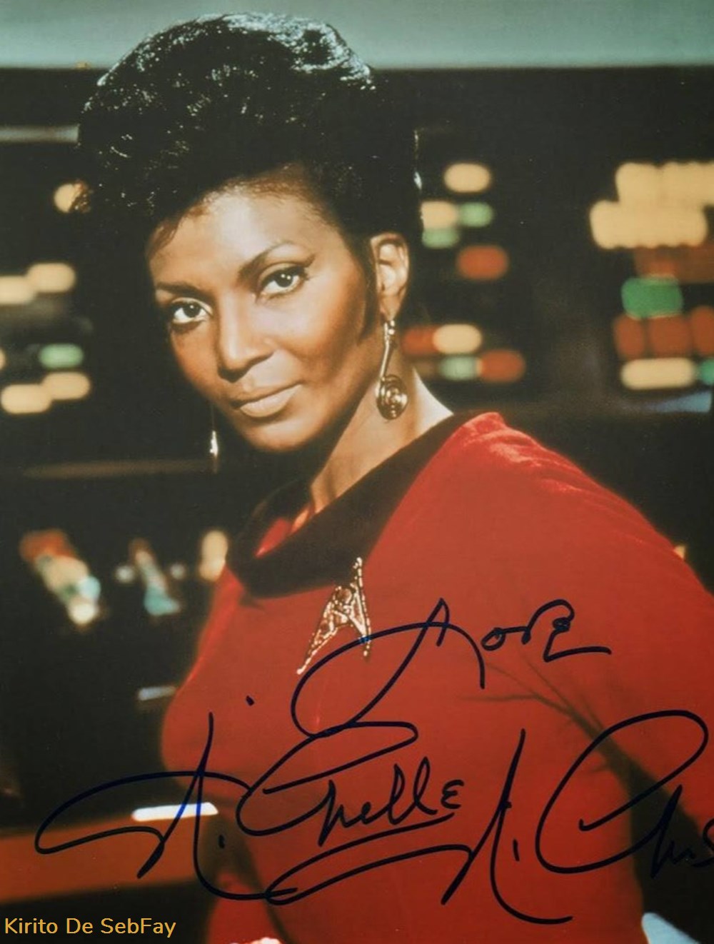 cinema series autographes autographe de nichelle nichols