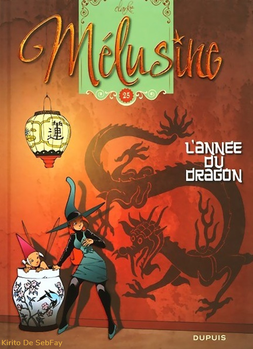 livres revues bd clarke melusine 25 annee du dragon
