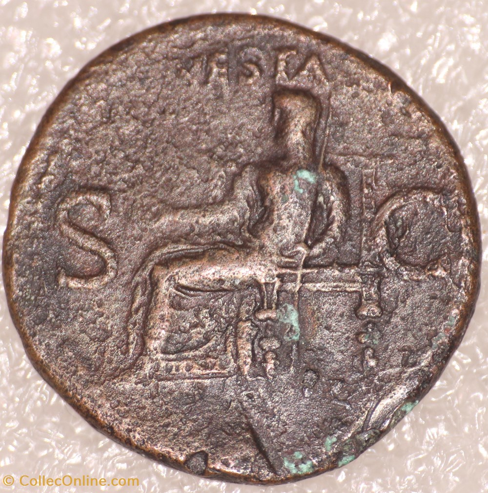 monnaies antiques romaines imperiales et republicaines caligula vesta