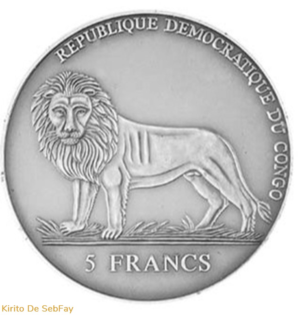 RDC - Rotating 50 Year Calendar - 1995 monnaies monde congo rdc rotating 50 year calendar 1995