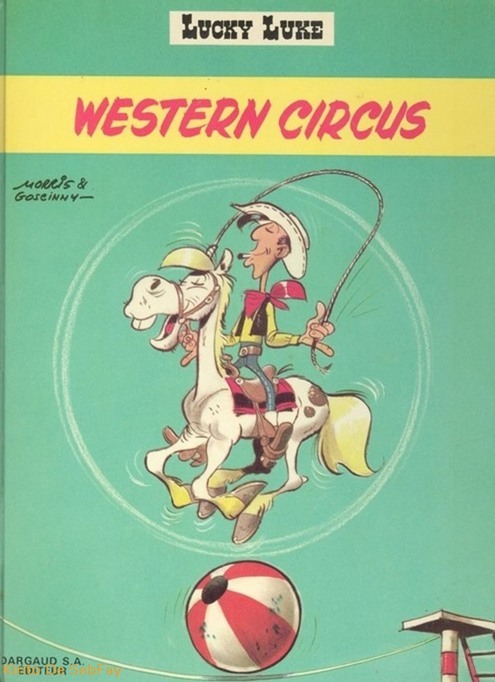BD - Morris Goscinny - Lucky Luke - Western Circus livres revues bd morris goscinny lucky luke western circus