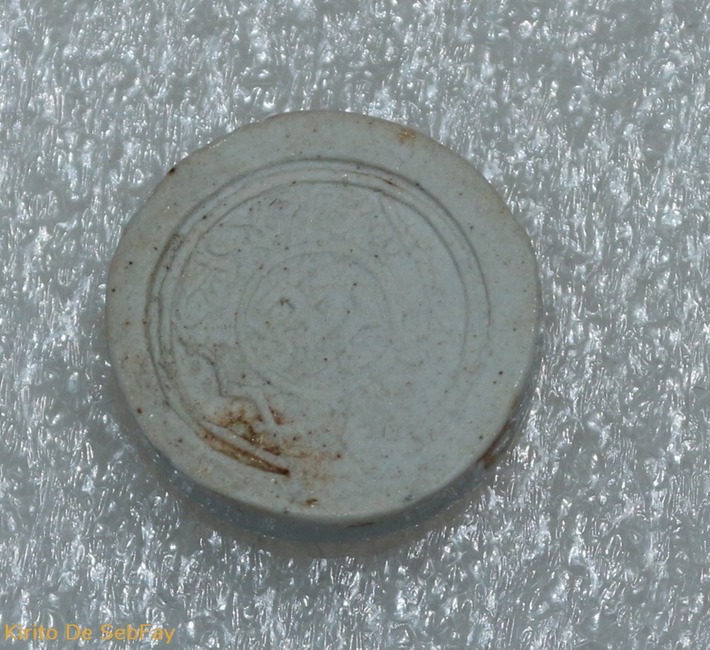 monnaies colonies francaises monnaie de porcelaine du siam 1800 monnaie de porcelaine