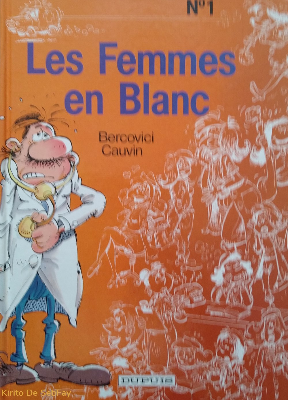 livres revues bd bercovici cauvin les femmes en blanc n 1 dessin auteur