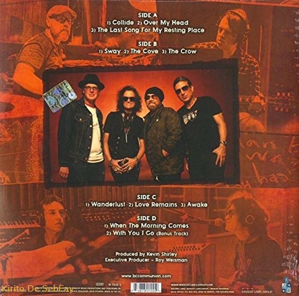 33T - Black Country Communion - BCCIV - ORANGE 2 musique instruments disques vinyles 33t black country communion bcciv orange
