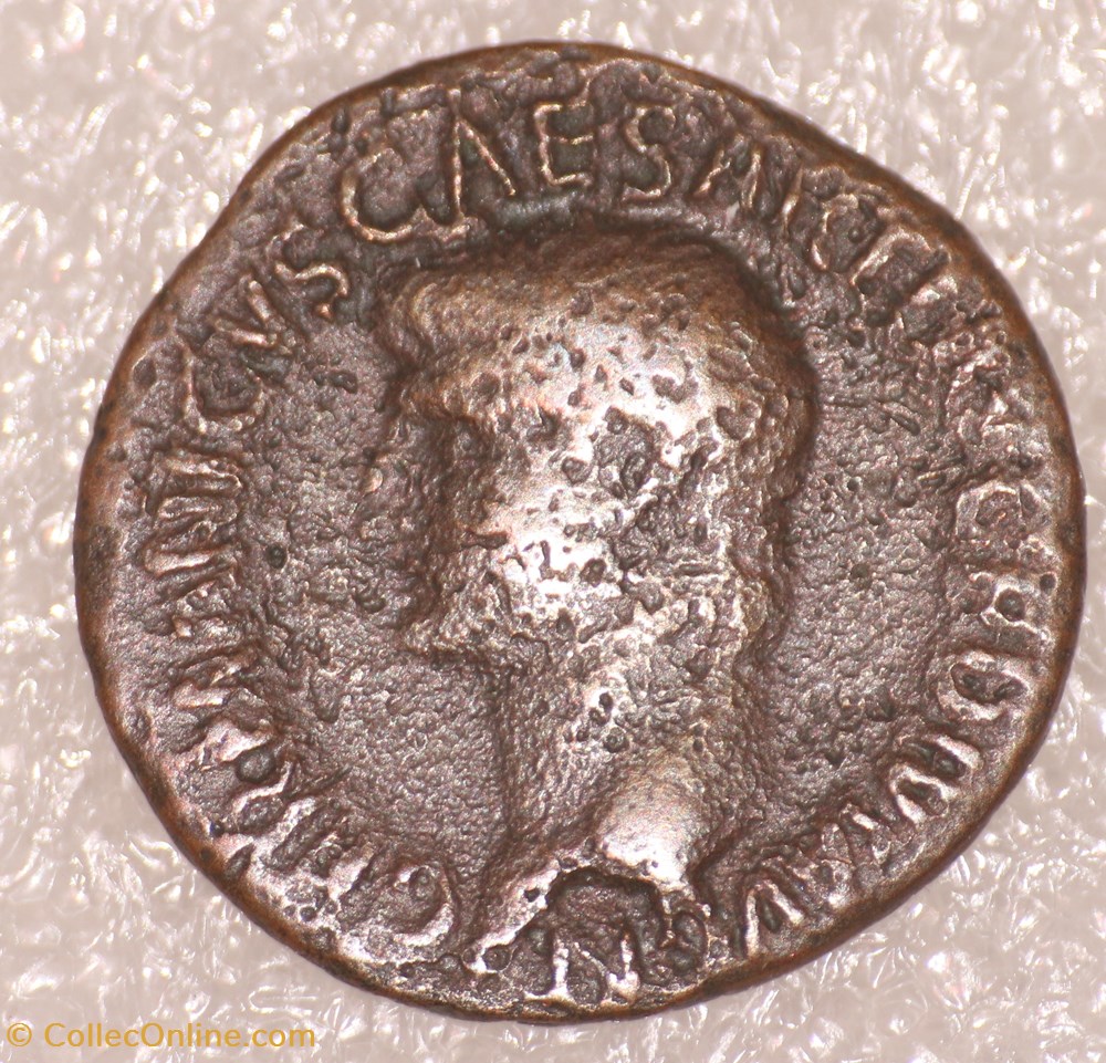 monnaies antiques romaines republicaines imperiales caius cesar germanicus