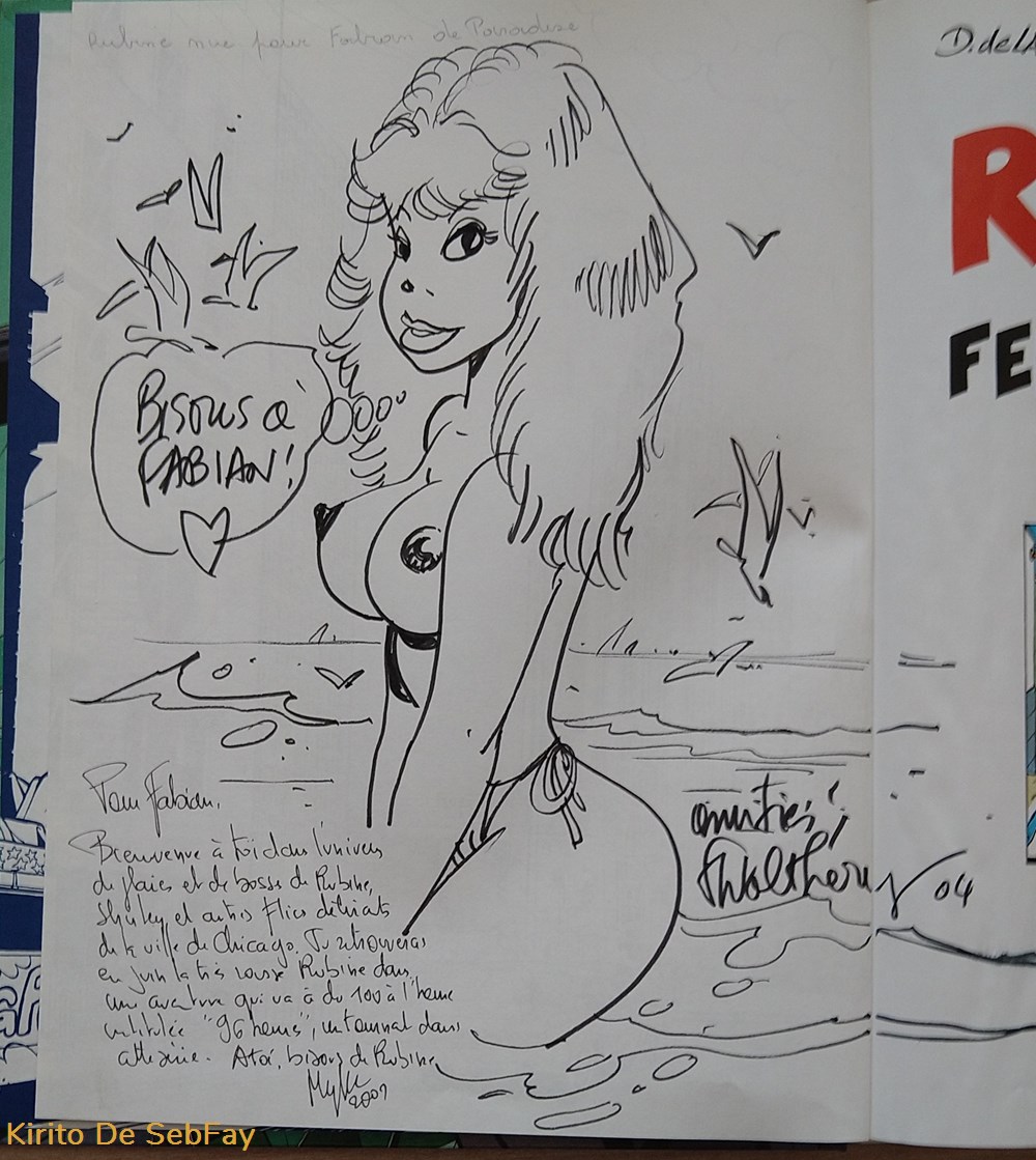 livres revues bd lazare mythic walthery rubine fenetre sur rue dessin auteur
