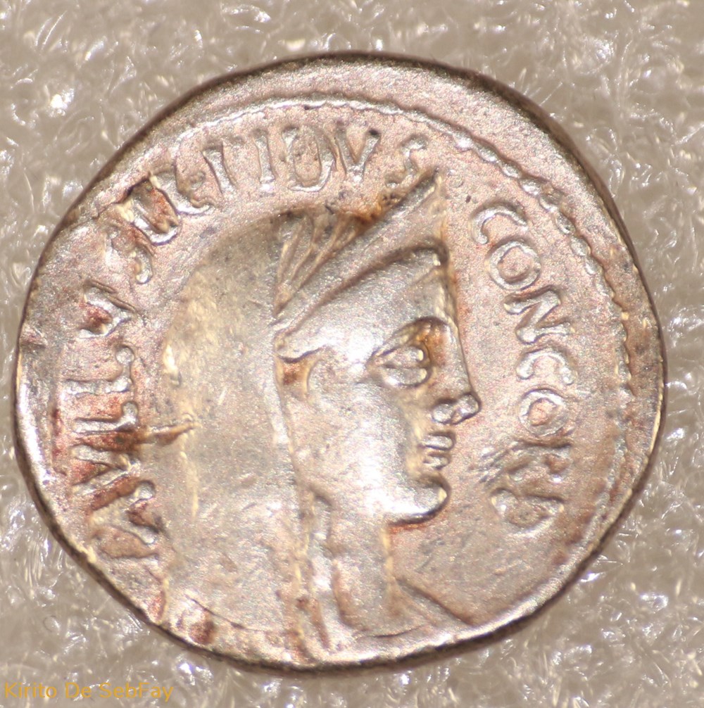LEPIDUS - SCRIBONIA - HYBRIDE monnaies antiques romaines republicaines imperiales lepidus scribonia hybride