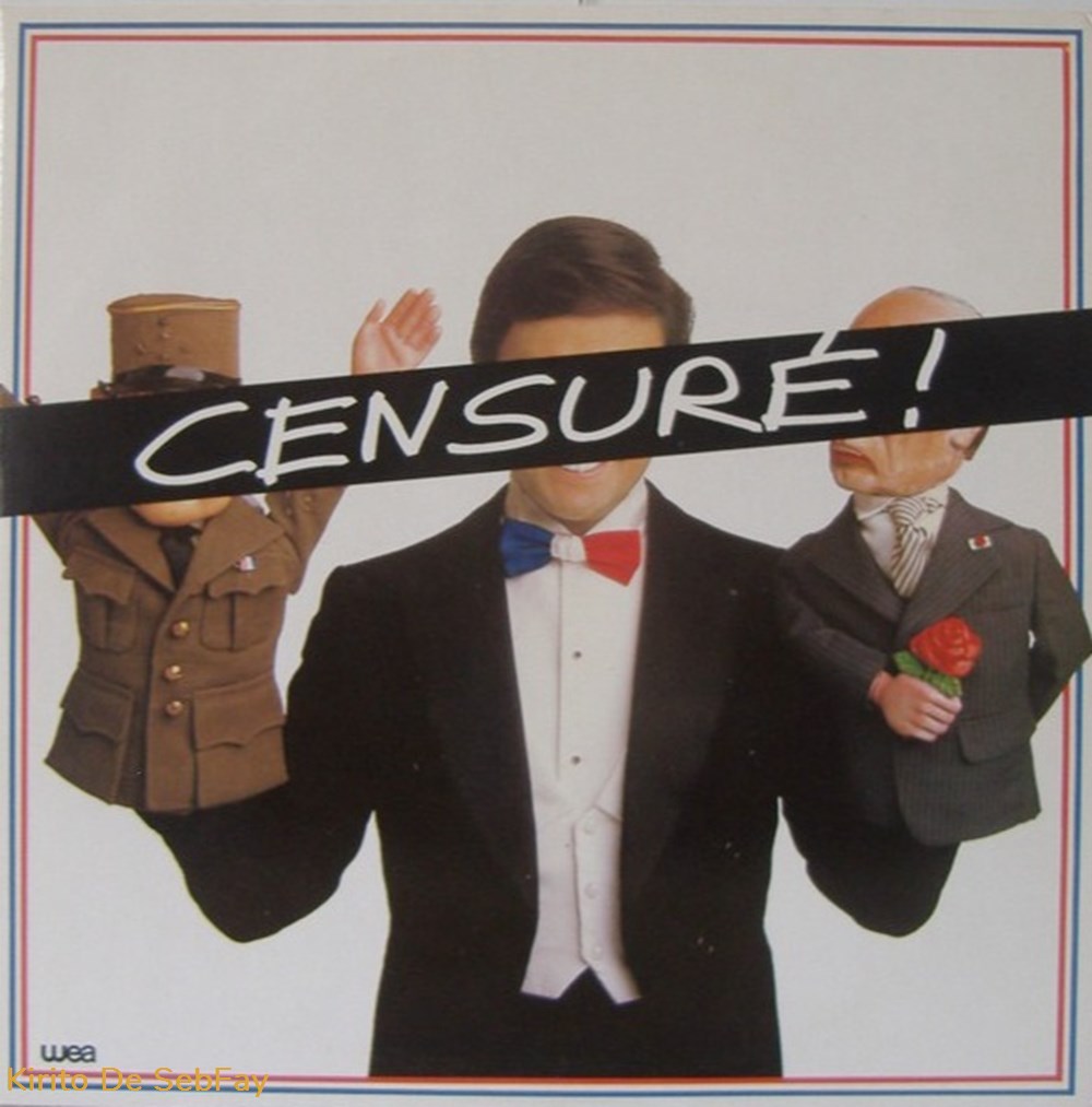33T - Thierry Le Luron - De De Gaulle A Mitterand + Supplément musique instruments disques vinyles 33t thierry le luron de de gaulle a mitterand supplement