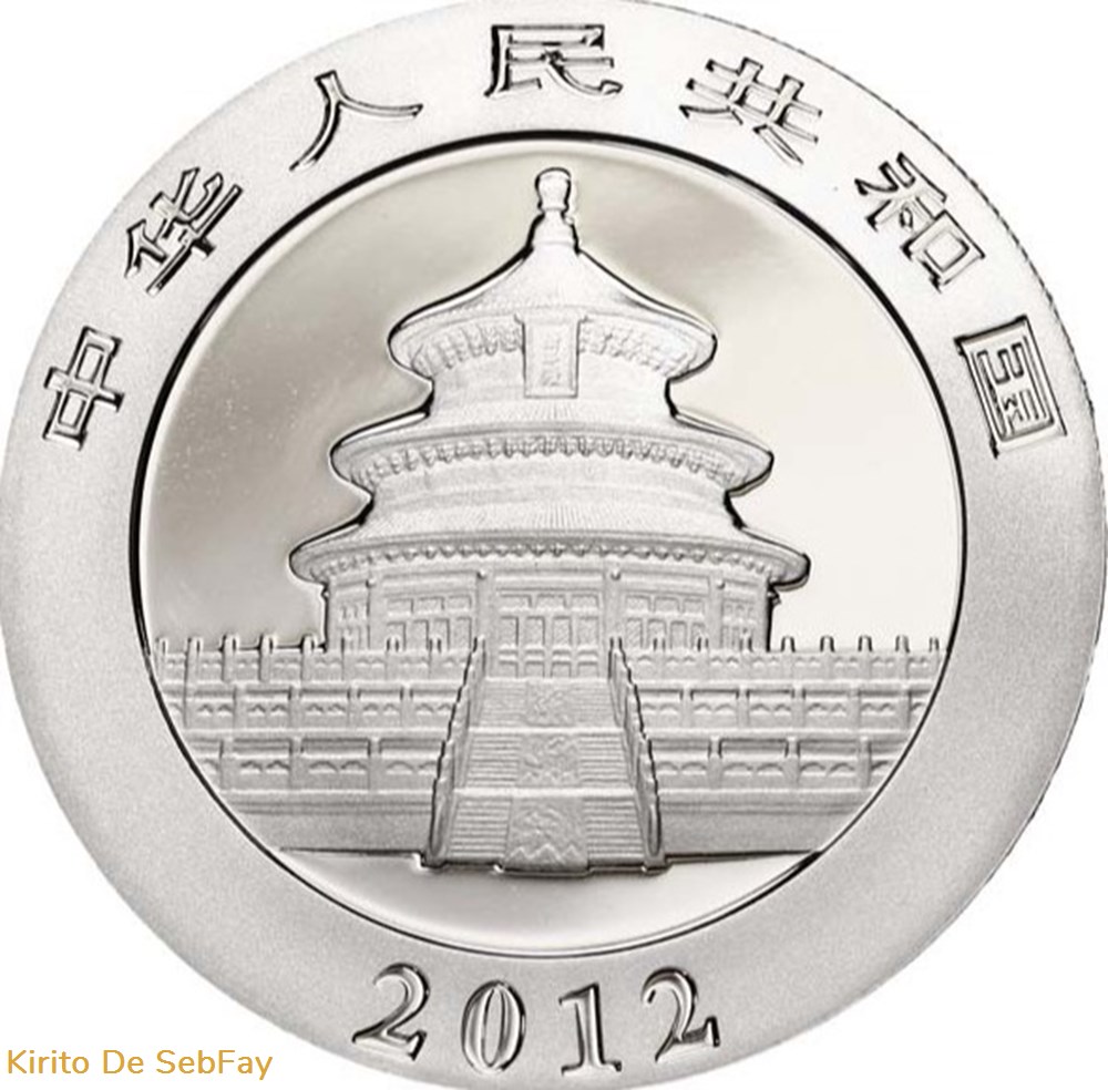 CHINE - 2012 - PANDA 10 YUAN monnaies monde chine 2012 panda 10 yuan