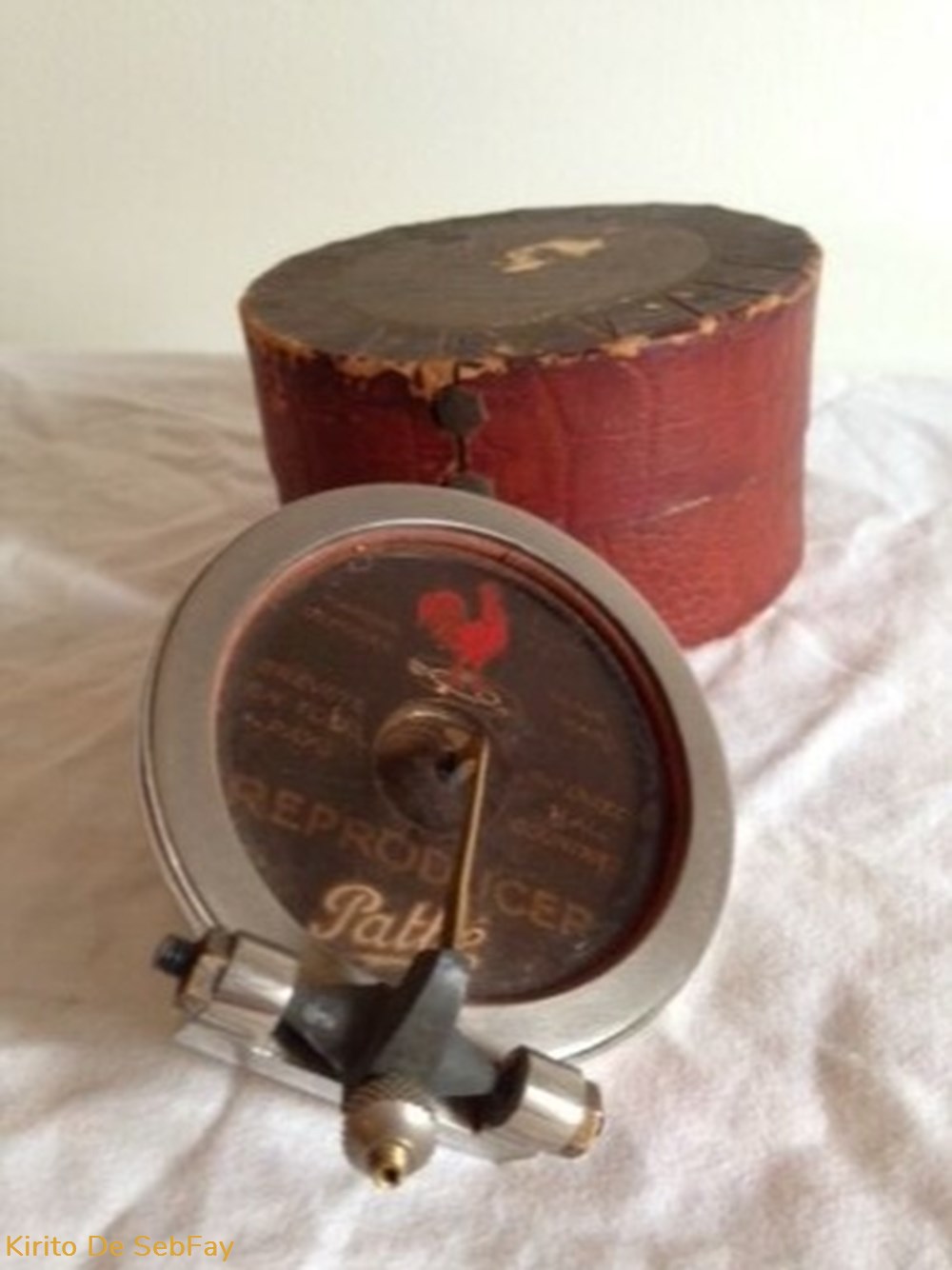 Gramophone Pathé Concert - Reproducer -1940 2 musique instruments disques vinyles gramophone pathe concert reproducer 1940