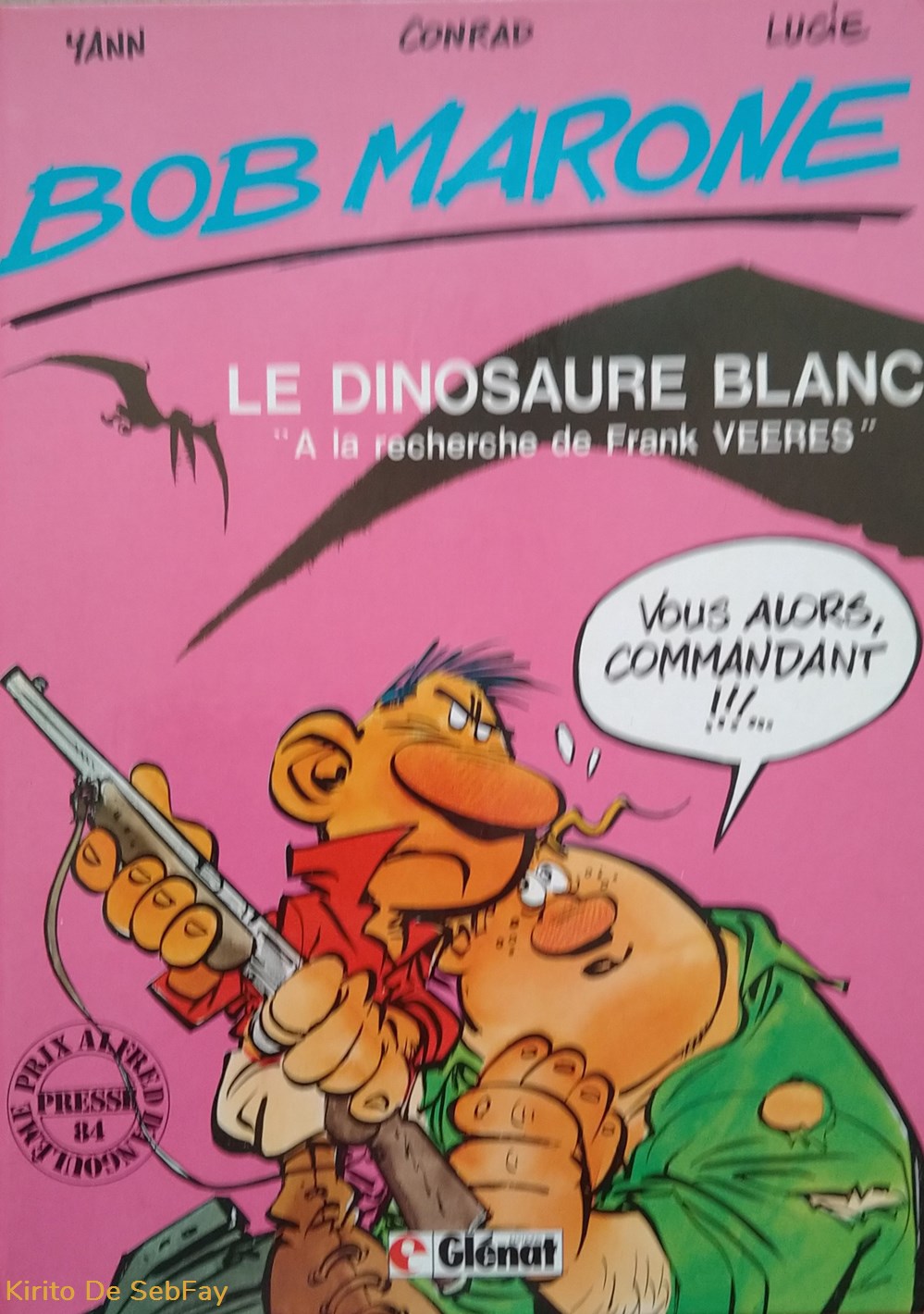 BD - Yann Conrad Lucie - Bob Marone - Le dinosaure Blanc + Dessin d'Auteur livres revues bd yann conrad lucie bob marone le dinosaure blanc dessin auteur