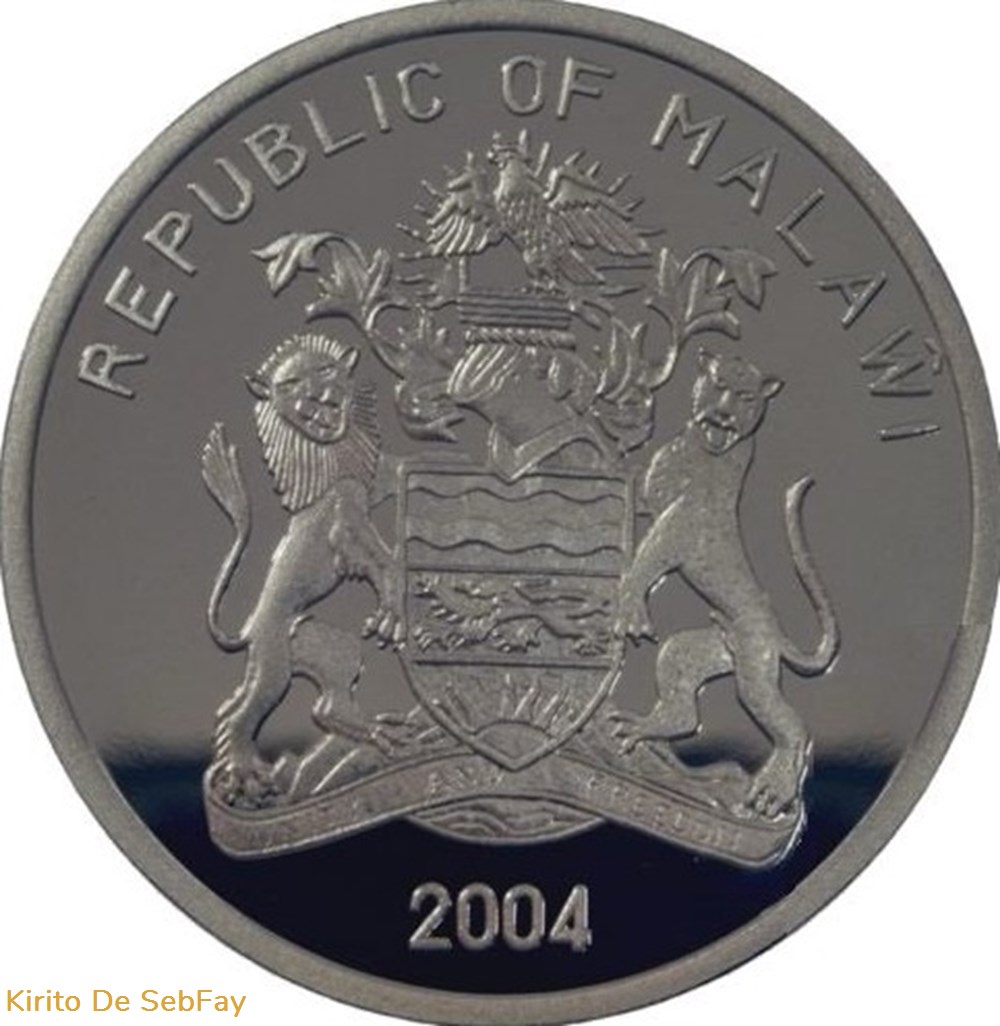 monnaies monde malawi 20 kwacha 2004