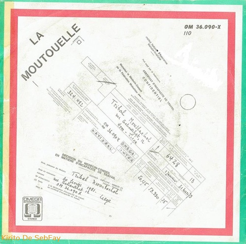 45T - Tribal Mustachol musique instruments disques vinyles 45t tribal mustachol