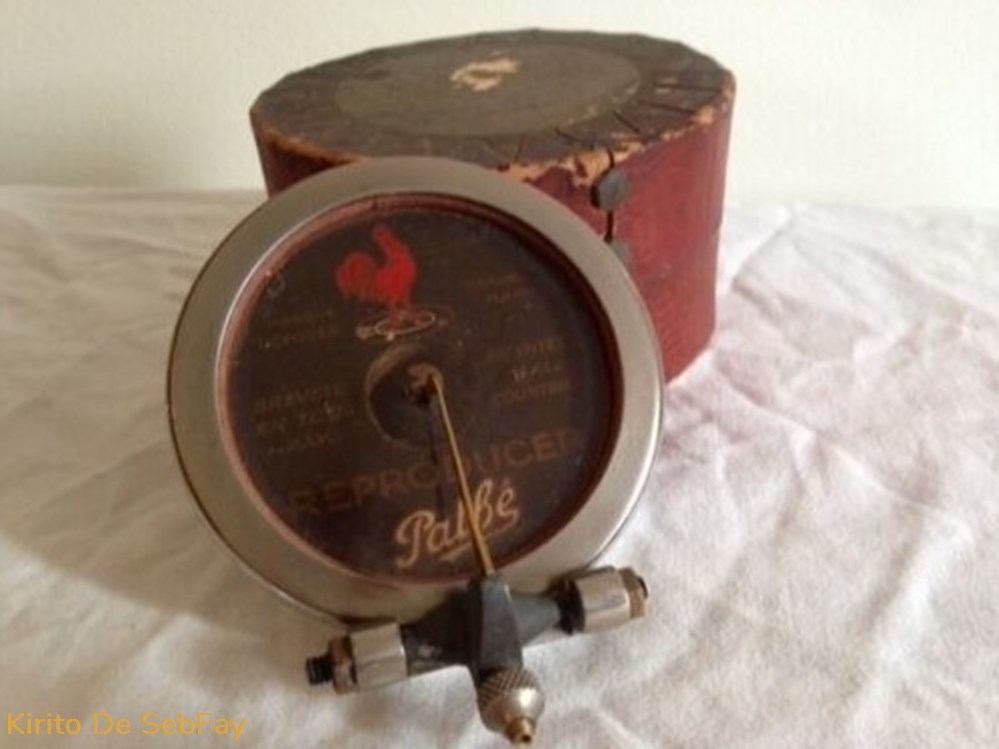Gramophone Pathé Concert - Reproducer -1940 3 musique instruments disques vinyles gramophone pathe concert reproducer 1940