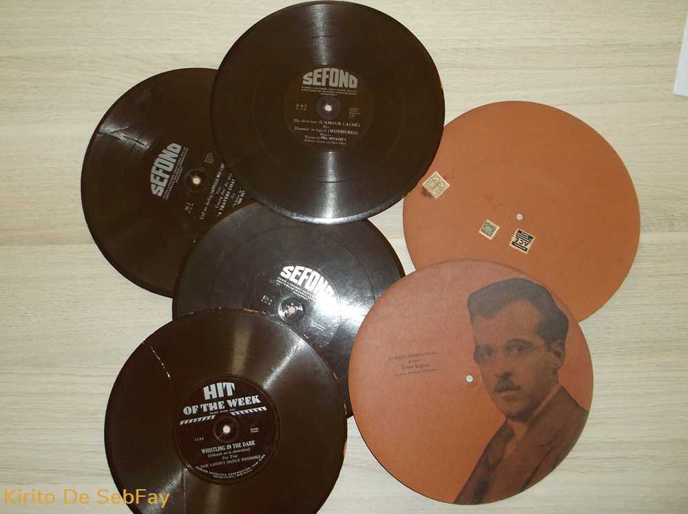 78T - Erno Rapee - Flexi-disc, 10'', 78 RPM, Single Sided, Card Backed 2 musique instruments disques vinyles 78t erno rapee flexi disc 10 78 rpm single sided card backed