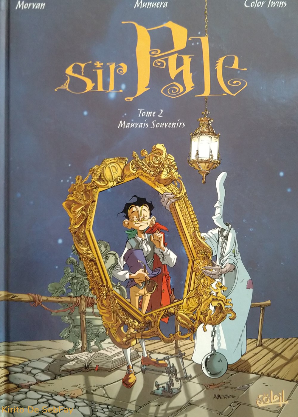 BD - Morvan Munuera Twins - Sir Pyle S. Culape - T2 Mauvais Souvenirs + Dessin d'auteur livres revues bd morvan munuera twins sir pyle s culape t2 mauvais souvenirs dessin auteur