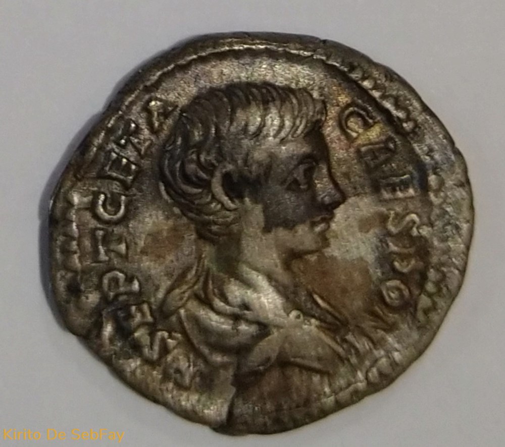 monnaies antiques romaines republicaines imperiales geta nobilitas