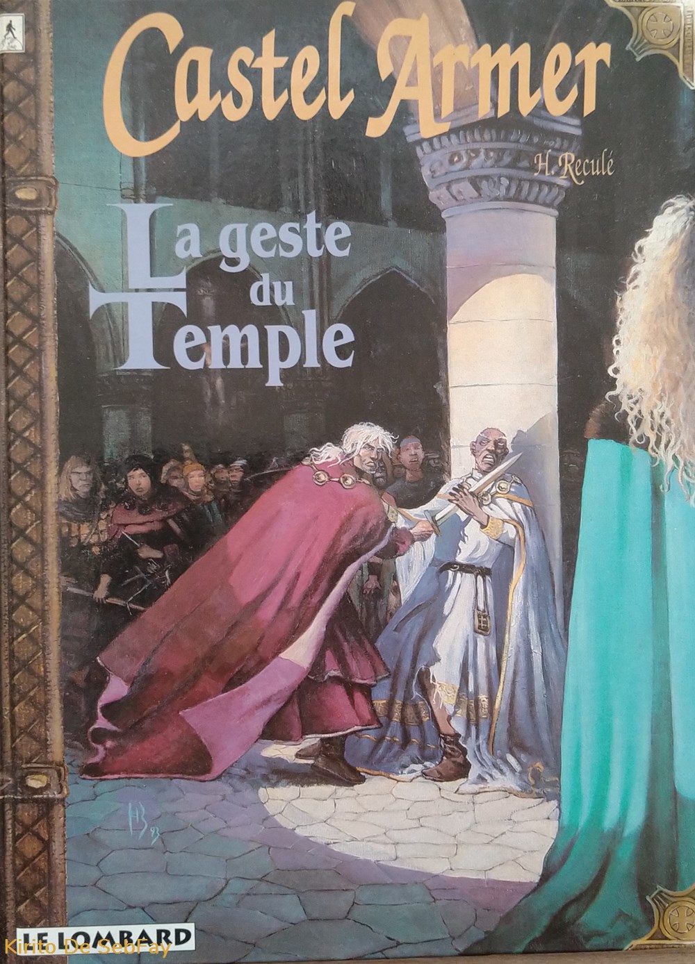 BD - Reculé - Castel Armer - Le geste du Temple + Dessin d'Auteur livres revues bd recule castel armer le geste du temple dessin auteur