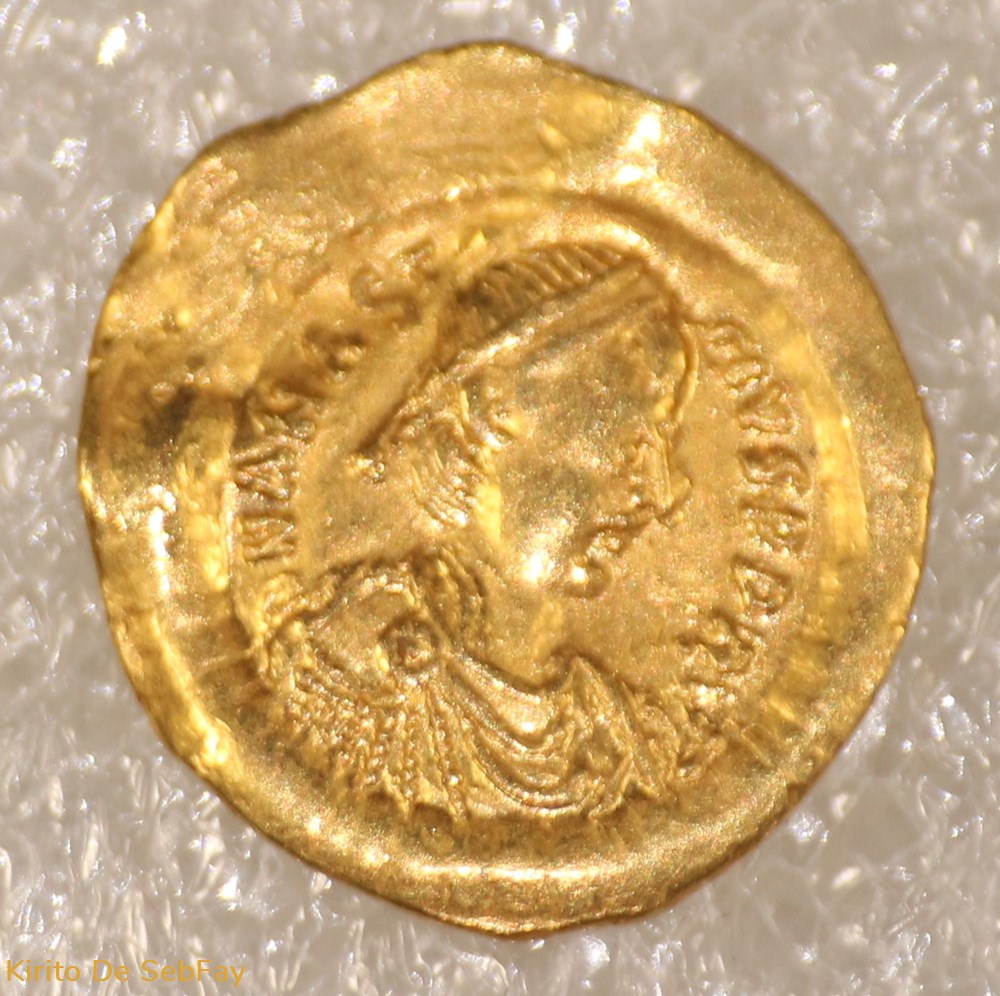 ANASTASE I - VICTORIA monnaies byzantines l empire d maurice tibere anastase i victoria