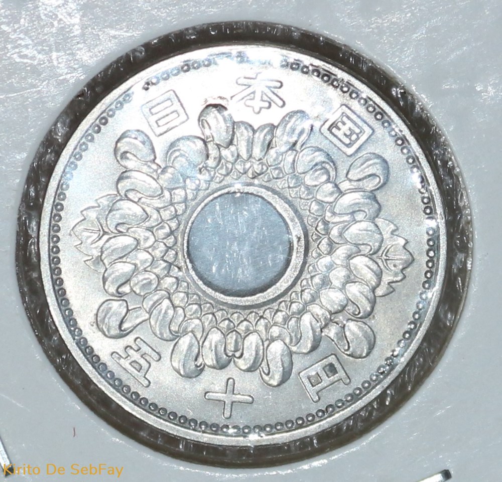 HIROHITO 50 YEN 1959-1966 monnaies monde japon hirohito 50 yen 1959 1966