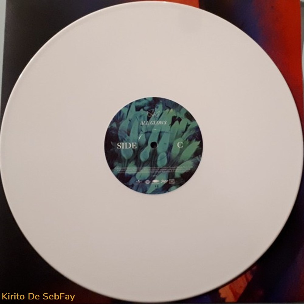 33T - Fakear - All Glows - BLANC musique instruments disques vinyles 33t fakear all glows blanc