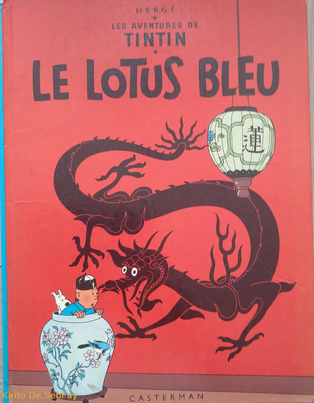livres revues bd herge tintin tle lotus bleu signe de herge et tchang