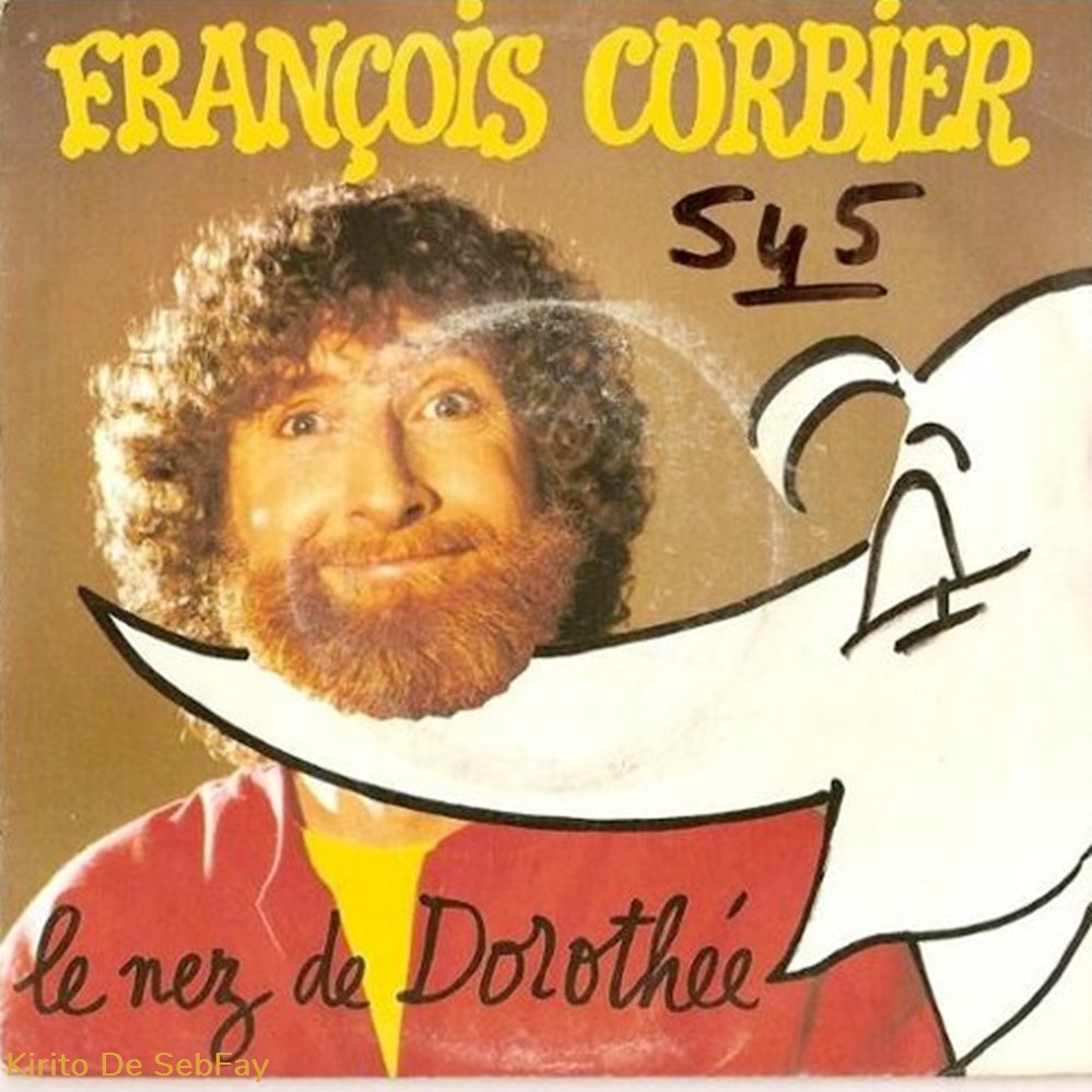 45T/DEDICACE - François Corbier musique instruments disques vinyles 45t dedicace francois corbier
