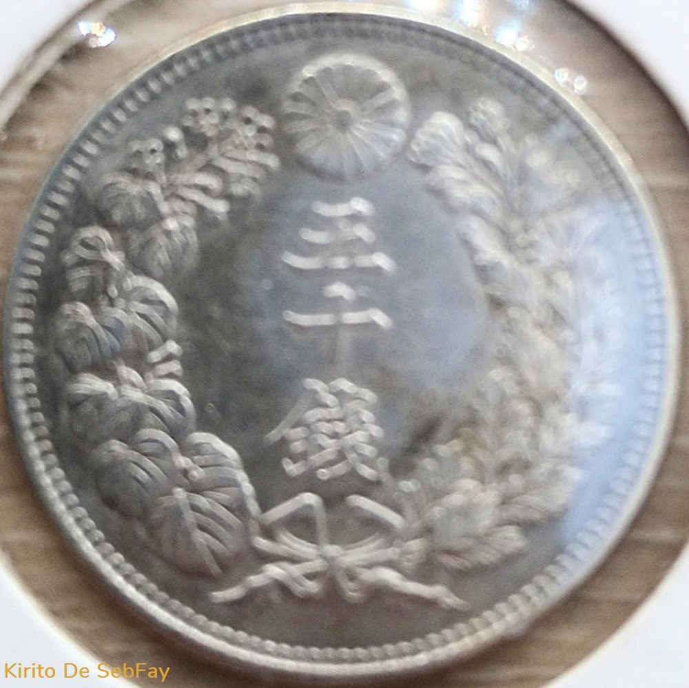 monnaies monde japon 50 sen 1916