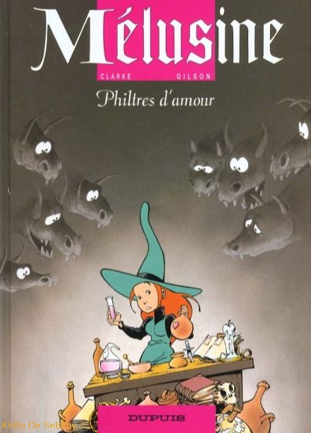 livres revues bd clarke gilson melusine 5 philtres amour