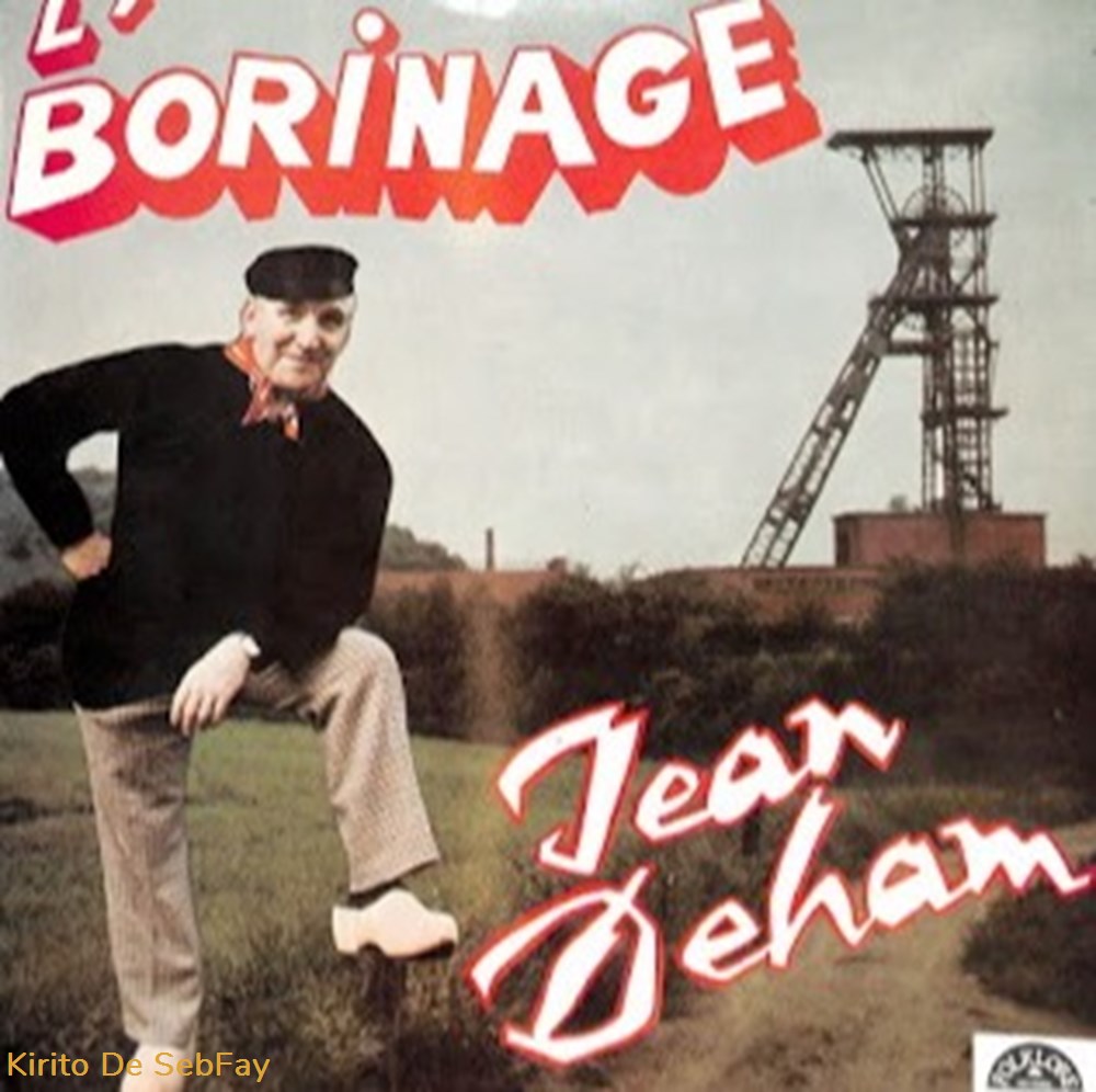 45T - Jean Deham - L'Borinage musique instruments disques vinyles 45t jean deham borinage
