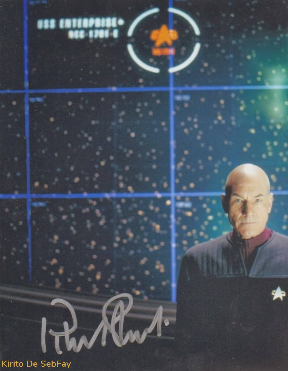 cinema series autographes autographe de patrick stewart