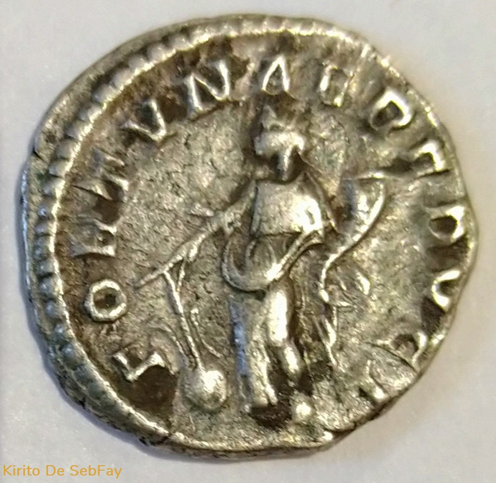 monnaies antiques romaines republicaines imperiales elagabale fortunae