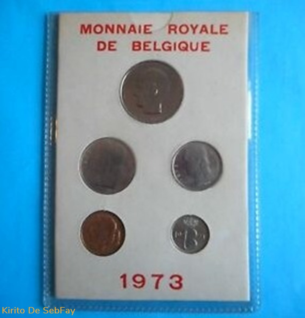 monnaies monde belgique monnaie royale de belgique 1973