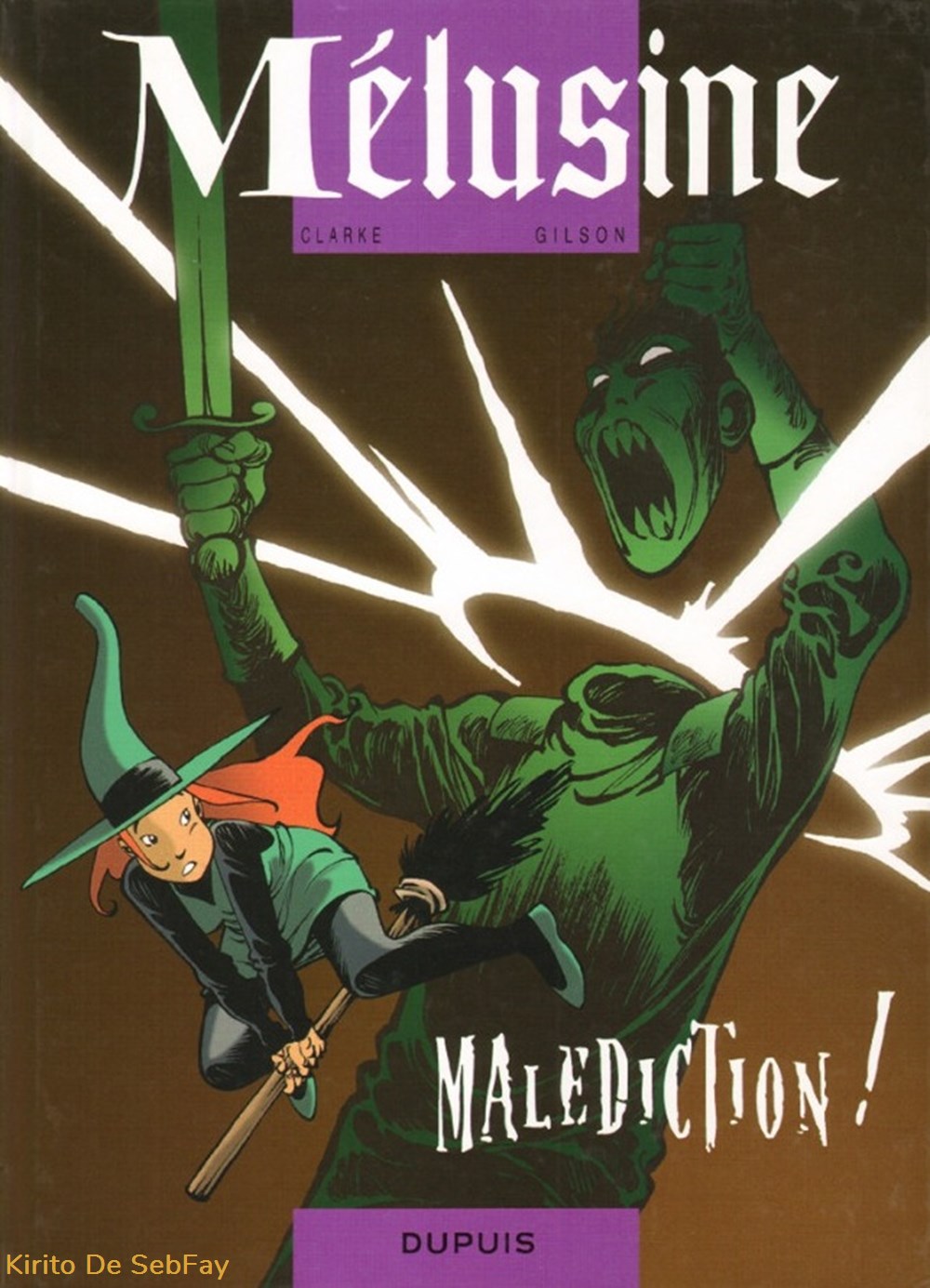 livres revues bd clarke gilson melusine 18 malediction