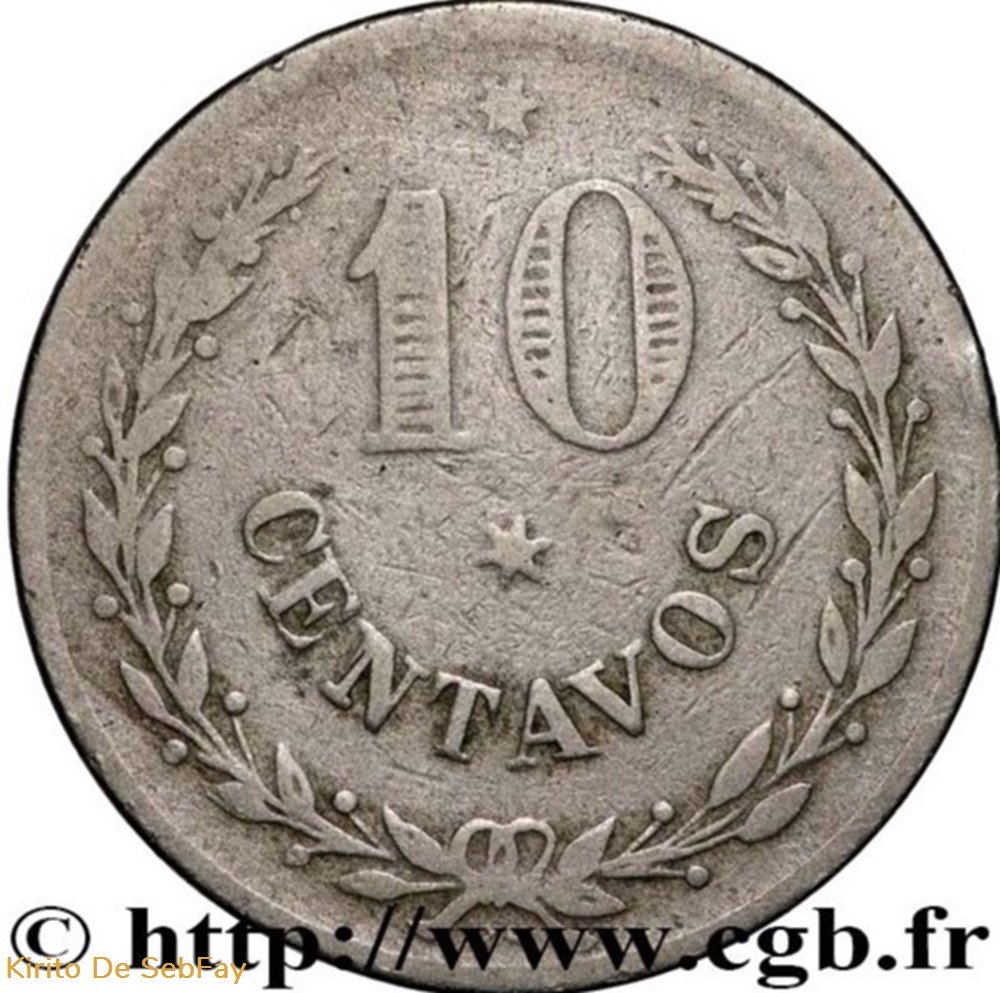 COLOMBIE 10 Centavos - monnaie de léproserie 1921 Birmingham monnaies monde colombie 10 centavos monnaie de leproserie 1921 birmingham