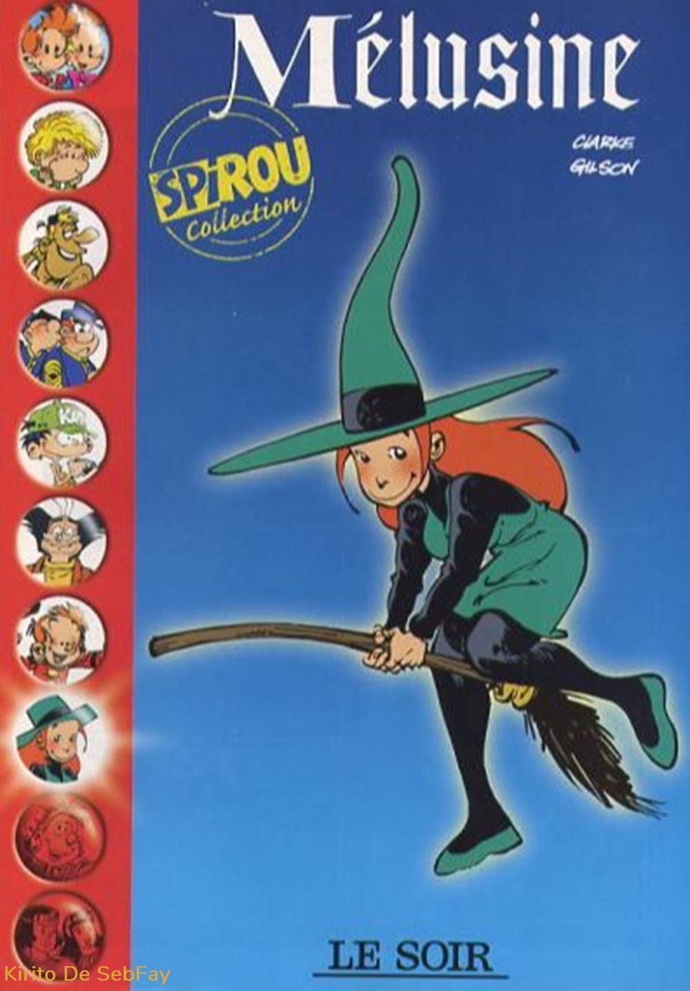BD - Mélusine - Pub. Recueil "Le Soir" documents anciens publicites bd melusine pub recueil le soir