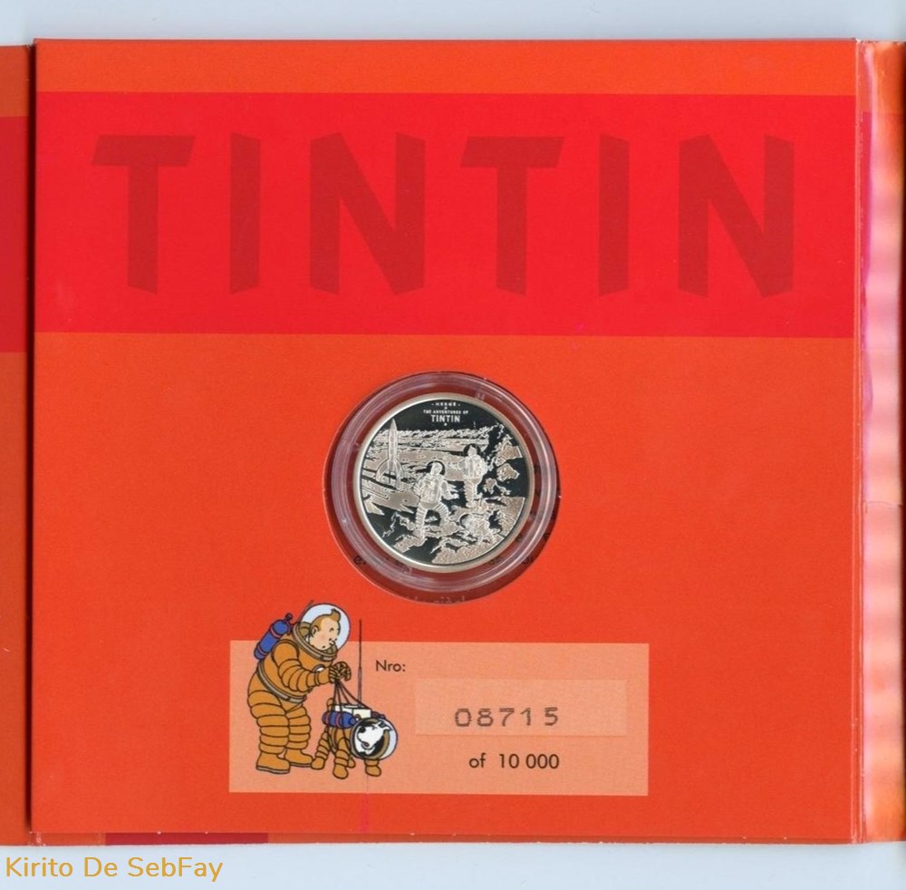 monnaies euros 50th anniversary coin set herge tintin